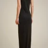 Shop Liviana conti Abito Grigio Chiaro Melang | Nero