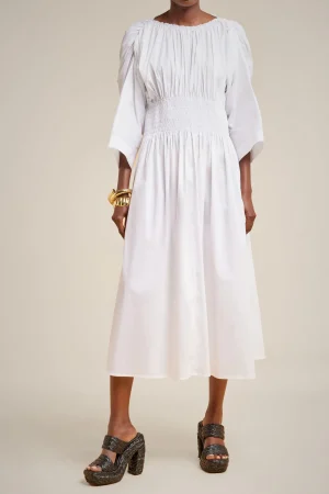 Best Sale Liviana conti Abito Arricci Bianco