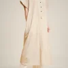 Store Liviana conti Abito Camicia Riga Piccola Sabbia