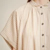 Store Liviana conti Abito Camicia Riga Piccola Sabbia