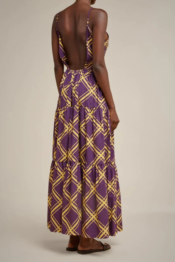 abito_cut_out_3-2.webp Fashion Liviana conti Abito Cut Out Viola Tricolor | Check Bacca