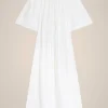 Outlet Liviana conti Abito Foro Dietro Bianco | Bosco | Nero