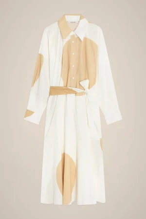 abito_kimono_0-1.webp Cheap Liviana conti Abito Kimono Pois Bianco/Calce
