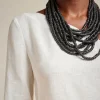 Shop Liviana conti Abito Monospalla Bianco