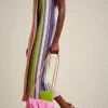 Clearance Liviana conti Abito Multirighe Multiriga Lurex