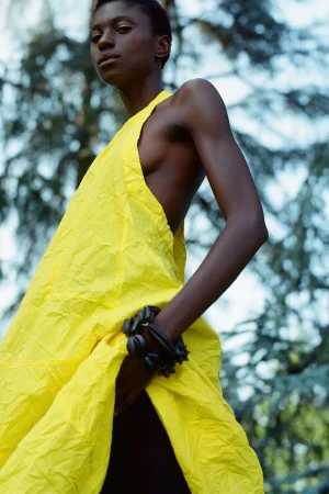 Shop Liviana conti Abito Schiena Nuda Crazy Lemon | Nero