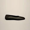 ballerina_a_punta_4.webp Discount Liviana conti Ballerina A Punta Sabbia | Nero