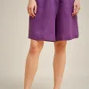 bermuda_con_coulisse_3.webp Store Liviana conti Bermuda Con Coulisse Bianco | Bacca | Nero