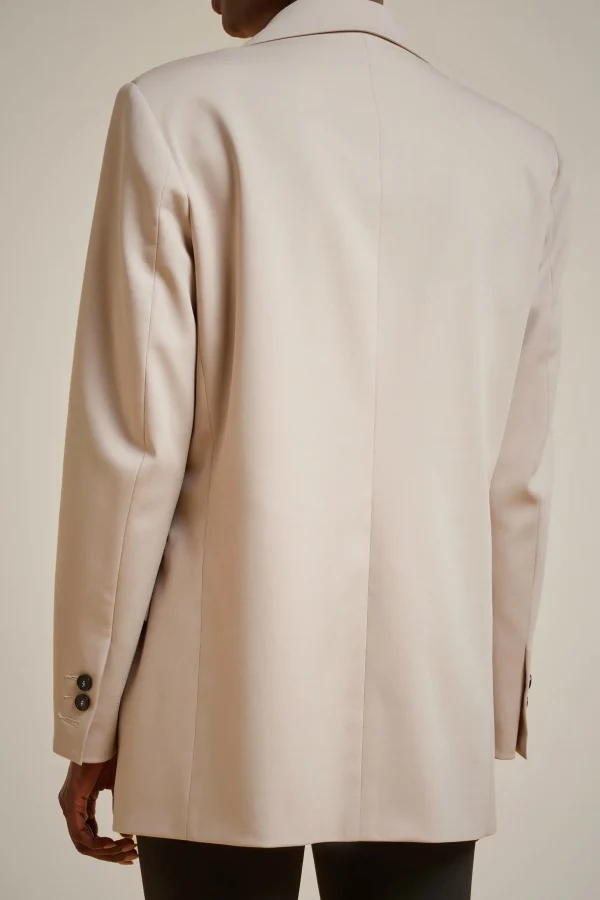 Online Liviana conti Blazer Doppiopetto Rosa Ruby | Marea | Latte D'Avena