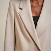 Online Liviana conti Blazer Doppiopetto Rosa Ruby | Marea | Latte D'Avena