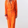 Outlet Liviana conti Blazer Monopetto Mandarino | Nero