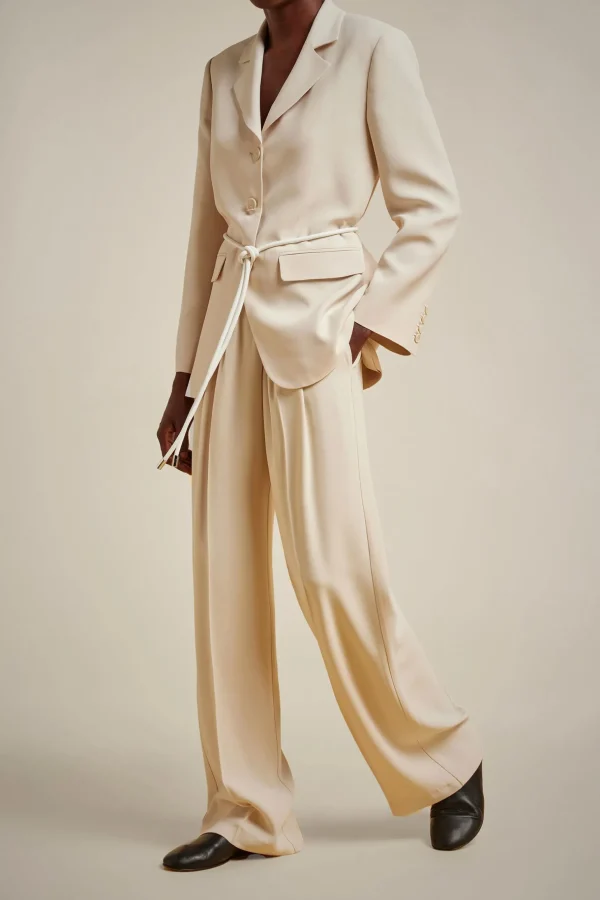 blazer_monopetto_1.webp Store Liviana conti Blazer Monopetto Mango | Latte D'Avena | Nero