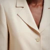 blazer_monopetto_4.webp Store Liviana conti Blazer Monopetto Mango | Latte D'Avena | Nero