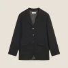 blazer_monopetto_6.webp Store Liviana conti Blazer Monopetto Mango | Latte D'Avena | Nero