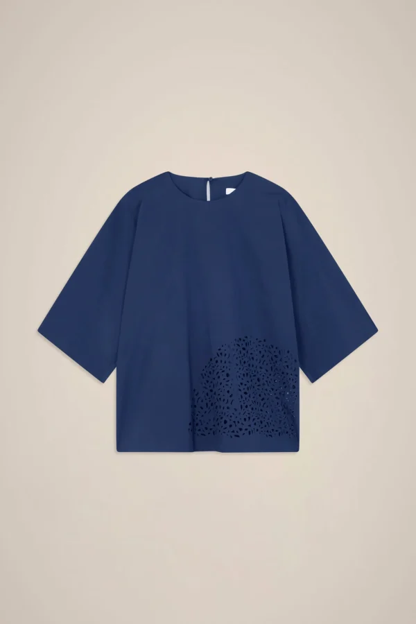 Best Liviana conti Blusa Bianco | Notte | Latte D'Avena | Nero