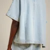 Best Liviana conti Blusa Denim Light Blue