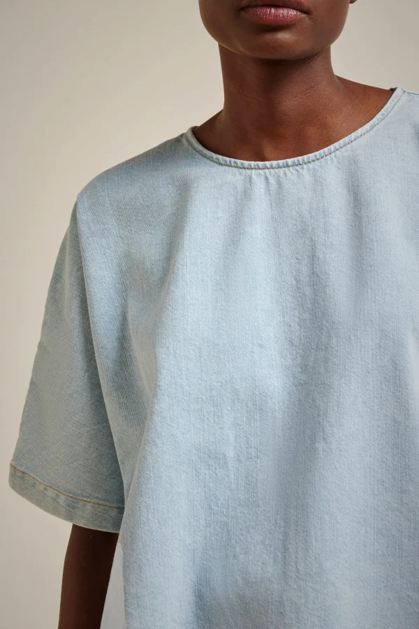 Best Liviana conti Blusa Denim Light Blue