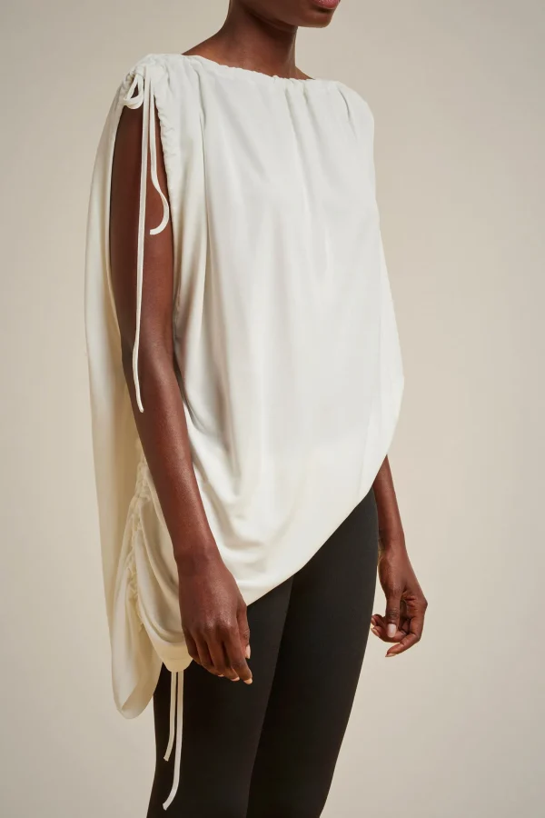 Clearance Liviana conti Blusa Arricci Pomice