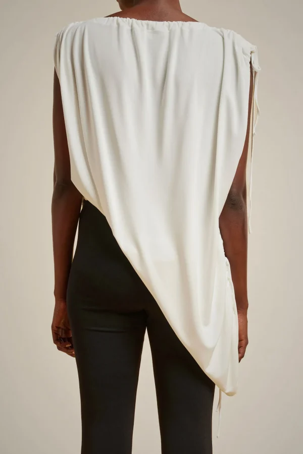 Clearance Liviana conti Blusa Arricci Pomice