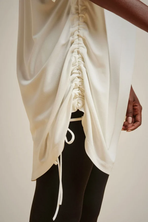 Clearance Liviana conti Blusa Arricci Pomice
