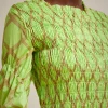 Outlet Liviana conti Blusa Arriccio Rete Lime/Argilla