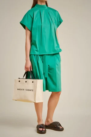 Store Liviana conti Blusa Con Colletto Aloe | Nero
