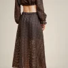 Sale Liviana conti Blusa Macrame' Moro