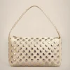 Shop Liviana conti Borsa Spalla Borchie Argilla | Nero