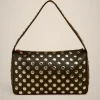 Shop Liviana conti Borsa Spalla Borchie Argilla | Nero