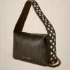 Shop Liviana conti Borsa Spalla Borchie Argilla | Nero
