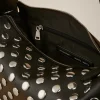 Shop Liviana conti Borsa Spalla Borchie Argilla | Nero