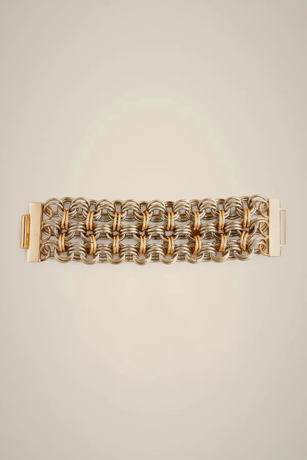 Online Liviana conti Bracciale Maglia Argento/Oro