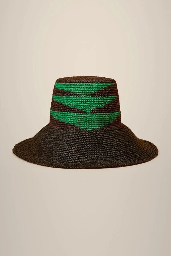 bucket_rafia_1-1.webp Fashion Liviana conti Bucket Rafia Nero/Moro/Aloe
