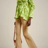 Cheap Liviana conti Camicia Rete Lime/Argilla
