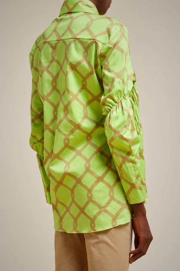 camicia_2-3.webp Cheap Liviana conti Camicia Rete Lime/Argilla