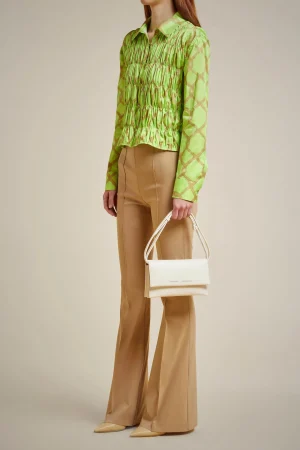 camicia_arriccio_0-1.webp Shop Liviana conti Camicia Arriccio Rete Lime/Argilla