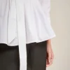 camicia_con_fiocco_3.webp Outlet Liviana conti Camicia Con Fiocco Bianco | Notte