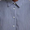 Clearance Liviana conti Camicia Slim Riga Blu/Azzurra
