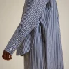 Clearance Liviana conti Camicia Slim Riga Blu/Azzurra