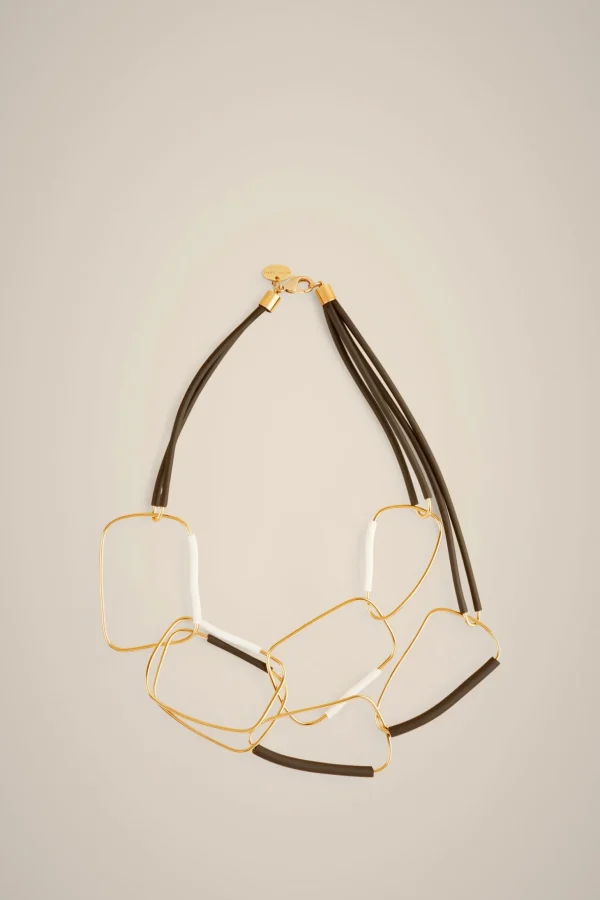 Best Sale Liviana conti Collana Nero/Bianco/Oro