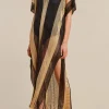 Flash Sale Liviana conti Copricostume Rete Nero/Oro