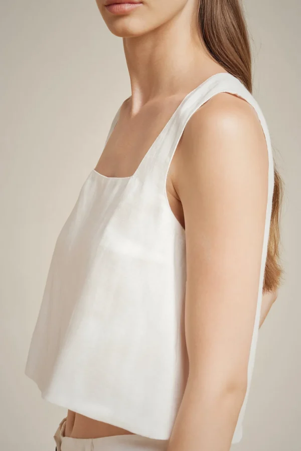 crop_top_2.webp Outlet Liviana conti Crop Top Bianco | Nero