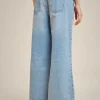 Hot Liviana conti Cropped Jeans Denim Light Blue