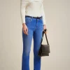 Clearance Liviana conti Denim Flare Baby Blue