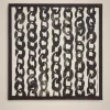 Cheap Liviana conti Foulard Stampa Caten Catena Bianco/Nero