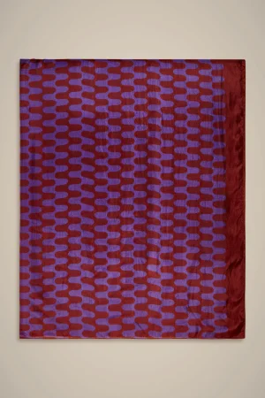 foulard_stampa_onde_0-1.webp Store Liviana conti Foulard Stampa Onde Onde Ruggine/Uva