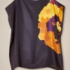 Discount Liviana conti Foulard/ T-Shirt Viola Tricolor