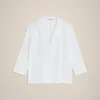 giacca_con_rever_4.webp Clearance Liviana conti Giacca Con Rever Ricamo Logo Ossido | Logo Bianco/Corno