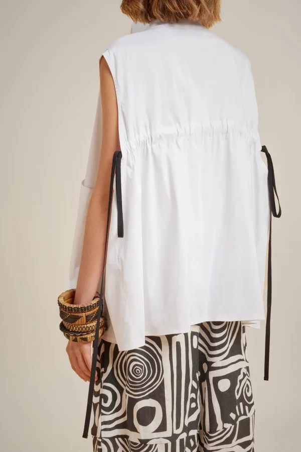 gilet_1-2.webp Flash Sale Liviana conti Gilet Bianco