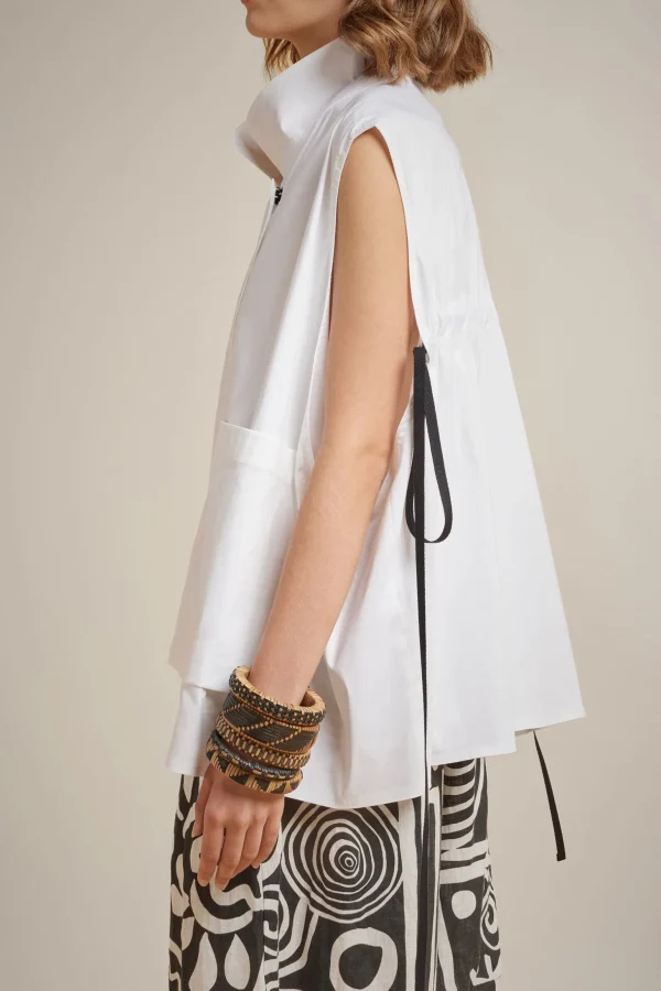 gilet_2-2.webp Flash Sale Liviana conti Gilet Bianco